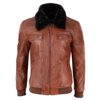 Leather Bomber Jackets - 31106 offers