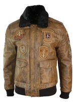 Aviator Leather Jacket - 70224 varieties
