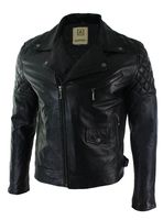 Mens Leather Biker Jacket - 83158 prices | Truclothing Mens Leather Biker Jacket - 55018 prices