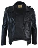 Mens Leather Biker Jacket - 80711 varieties Mens Leather Biker Jacket - 26324 varieties