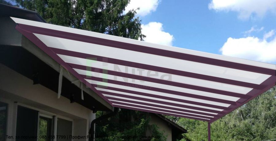 Козирки от поликарбонат - 22278 типа Козирки от поликарбонат - 36263 типа